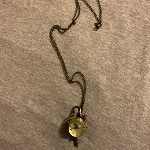 Bronze Watch Necklace